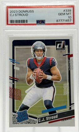C.J. Stroud 2023 Panini Donruss Rated Rookie