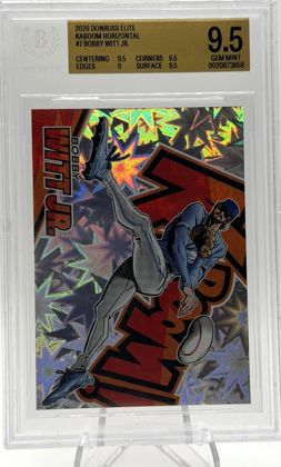 Bobby Witt Jr. 2026 Panini Donruss Elite Kaboom Horizontal