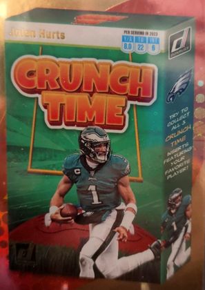 Jalen Hurts 2023 Panini Donruss Crunch Time