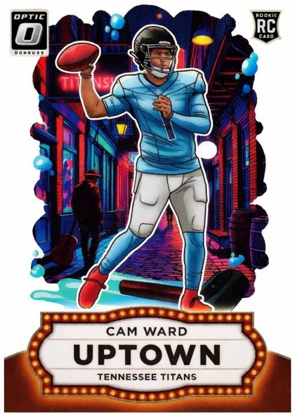 Cam Ward 2025 Donruss Optic Uptown
