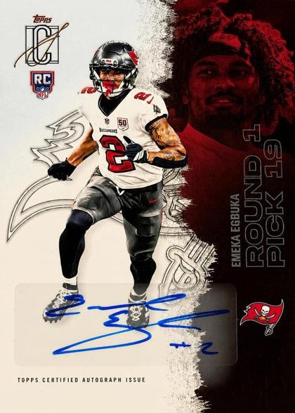 Emeka Egbuka 2025 Topps Signature Class Rookie Autographs