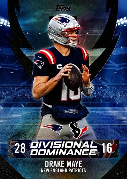 Drake Maye 2026 Topps Divisional Dominance