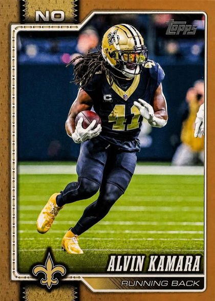 Alvin Kamara 2026 Topps Gold /2026