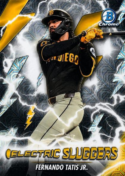 Fernando Tatis Jr. 2026 Bowman Chrome Electric Sluggers Chrome