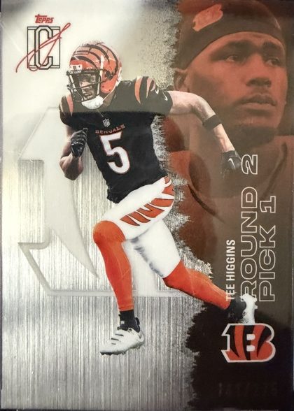 Tee Higgins 2025 Topps Signature Class Silver Foil /275