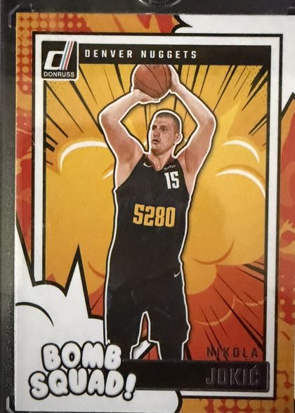 Nikola Jokic 2024 Panini Donruss Bomb Squad