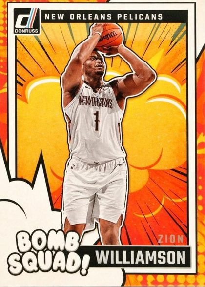 Zion Williamson 2024 Panini Donruss Bomb Squad