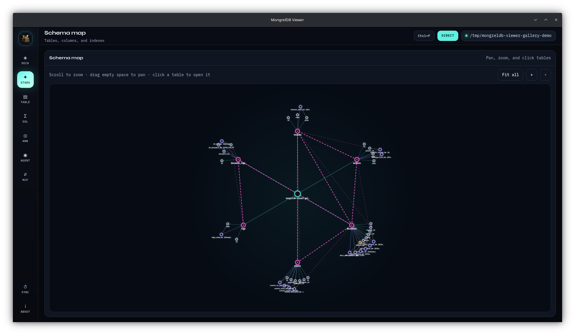 Schema constellation