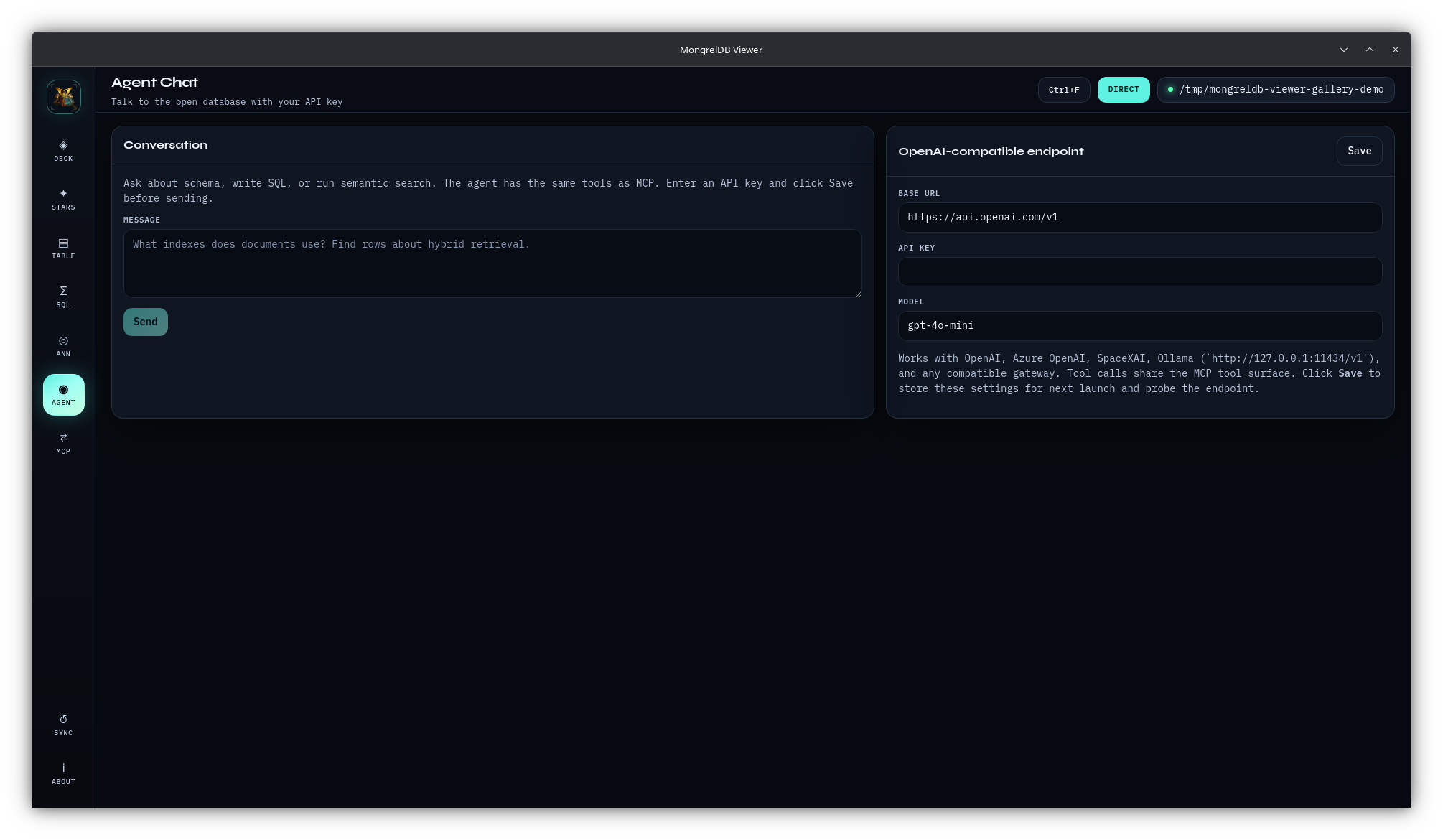 Agent chat