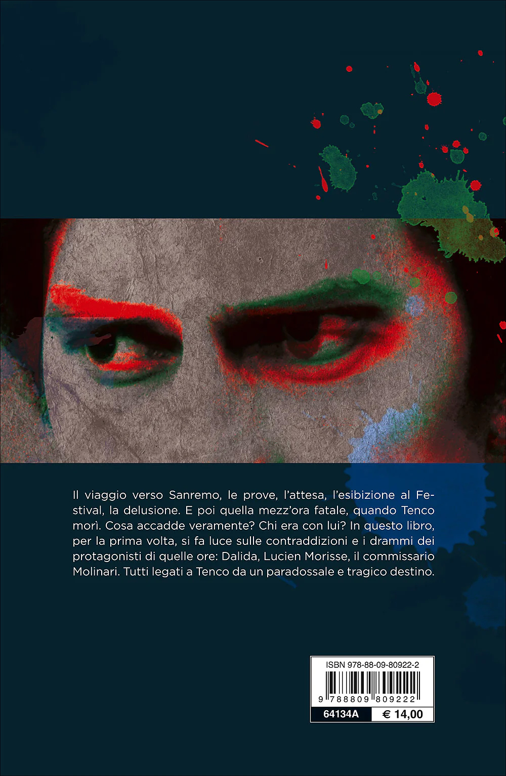 L'ultimo giorno di Luigi Tenco – quarta di copertina