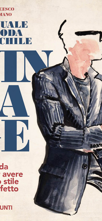 Manuale di moda maschile vintage – Book cover design, Vittorio Esposito