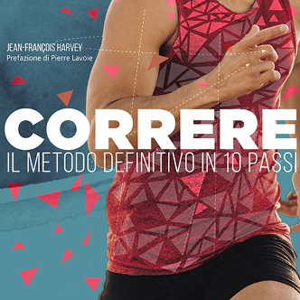 Correre il metodo definitivo in 10 passi – Book cover design, Vittorio Esposito