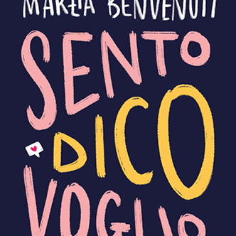 Sento dico voglio – Book cover design, Vittorio Esposito