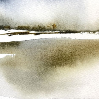 Abstract Landscape – Acquerello, Vittorio Esposito