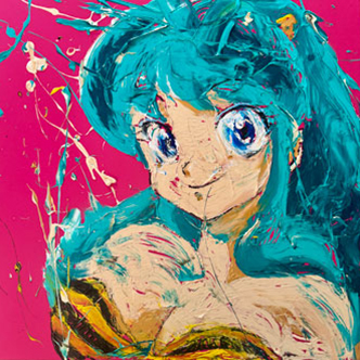 Retro Pulse opera 08 – Pittura acrilica, Vittorio Esposito