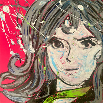 Retro Pulse opera 13 – Pittura acrilica, Vittorio Esposito