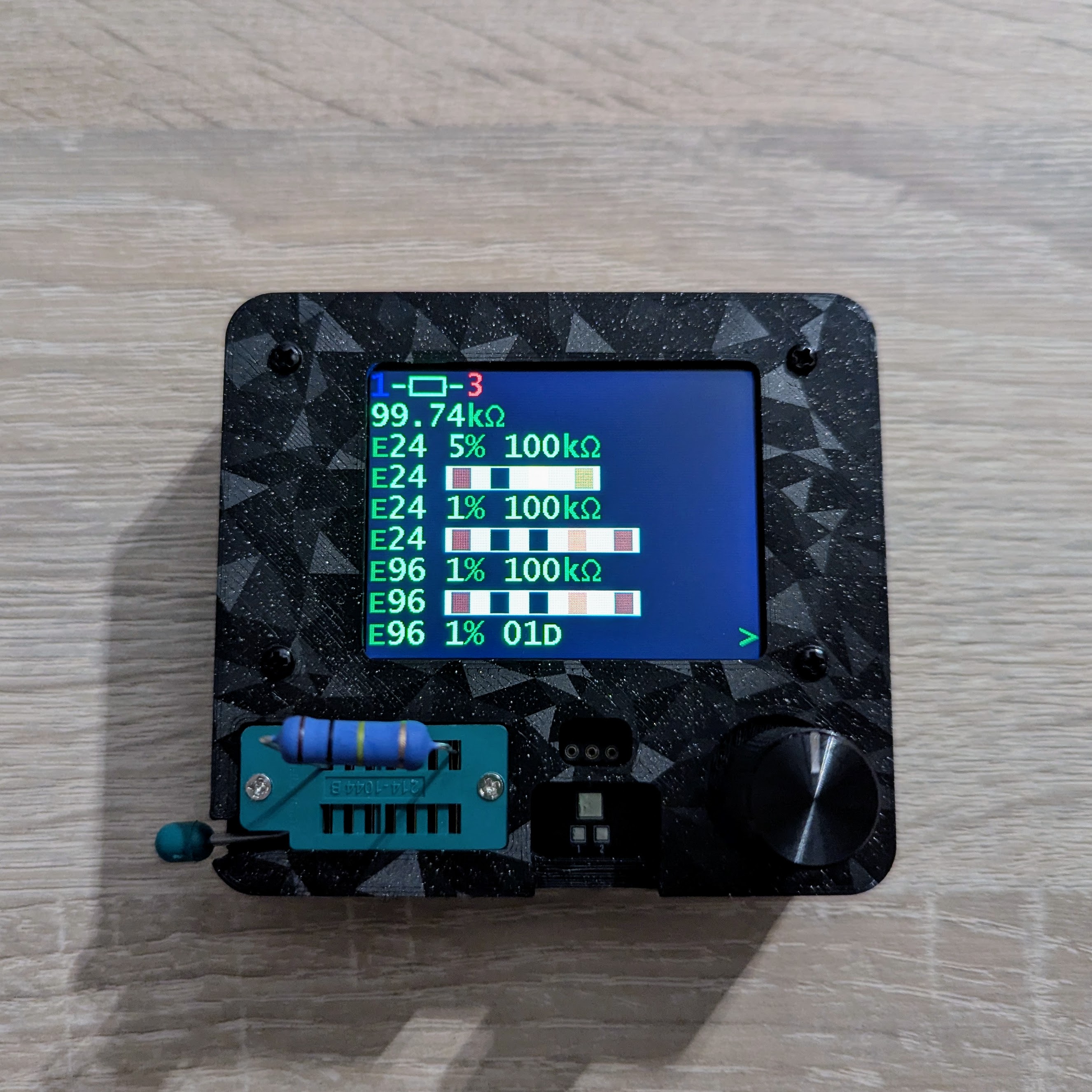 Avr transistor tester, from the project README