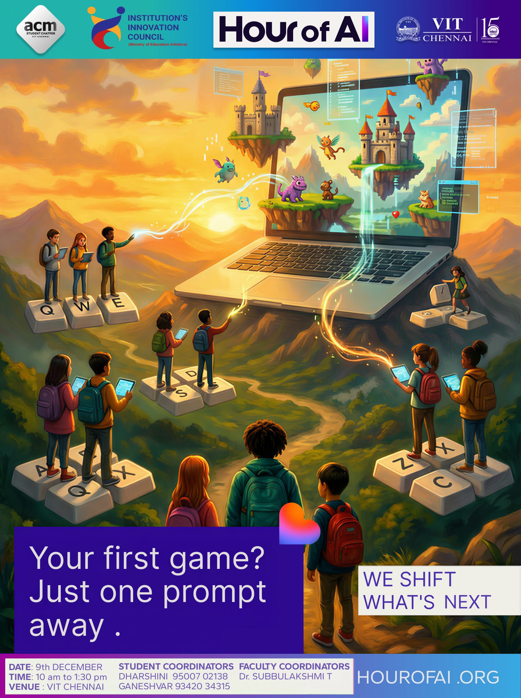 Hour of AI Poster