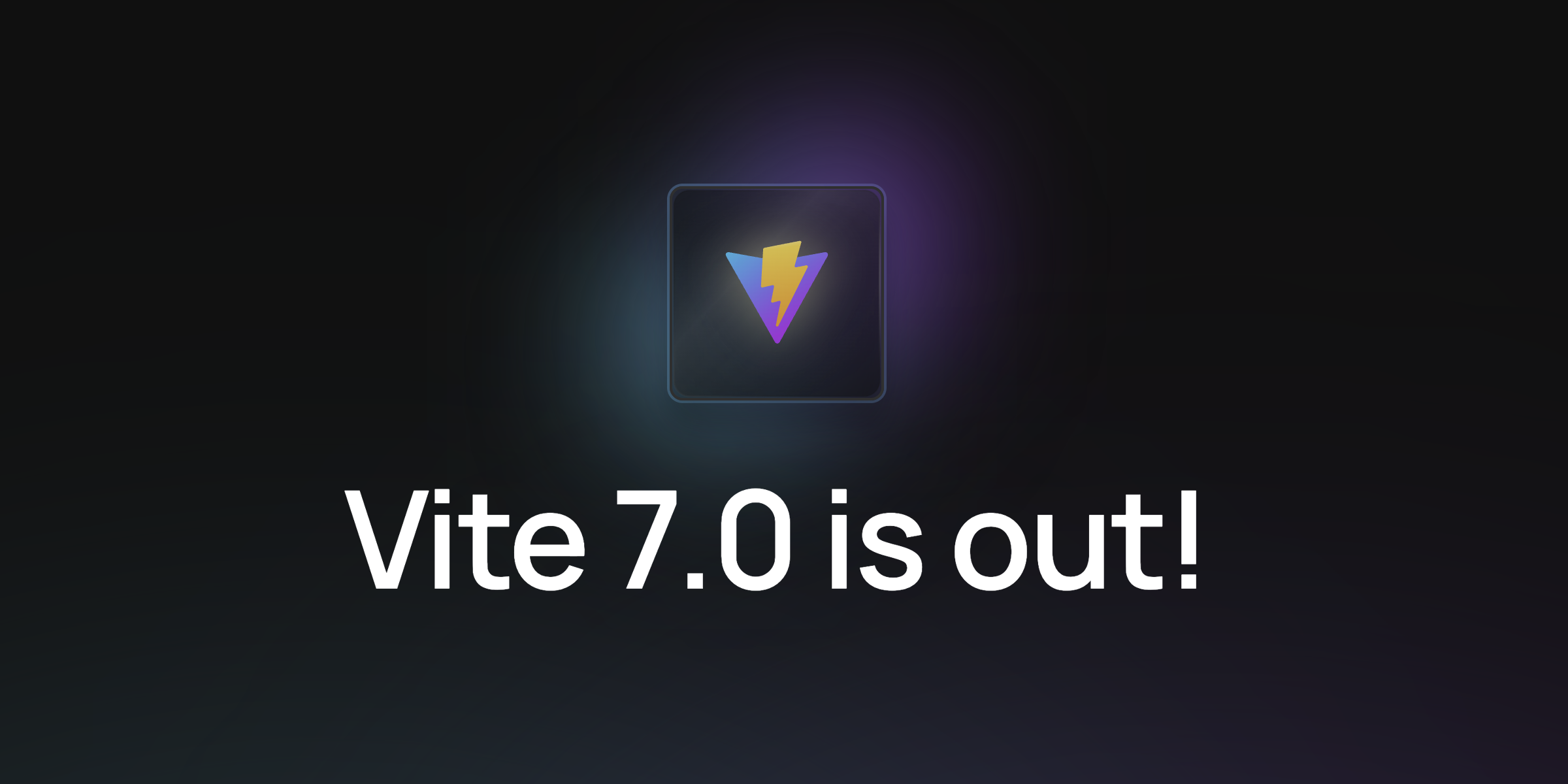 Vite 7 is out!