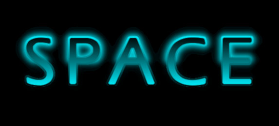 Space Logo Text