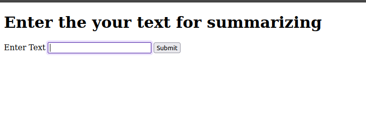 GitHub - viveklalex/summary_creator: A simple summary creator using T5 ...
