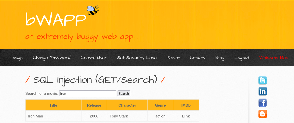 correcto funcionamiento