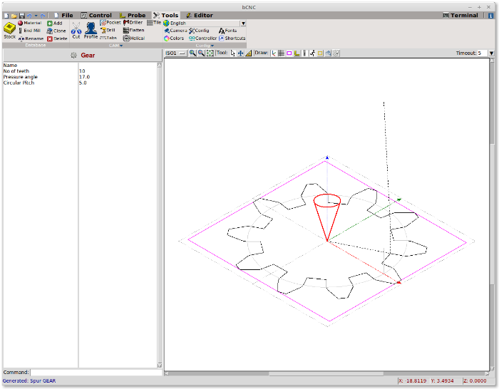 bCNC Plugins Gear 1