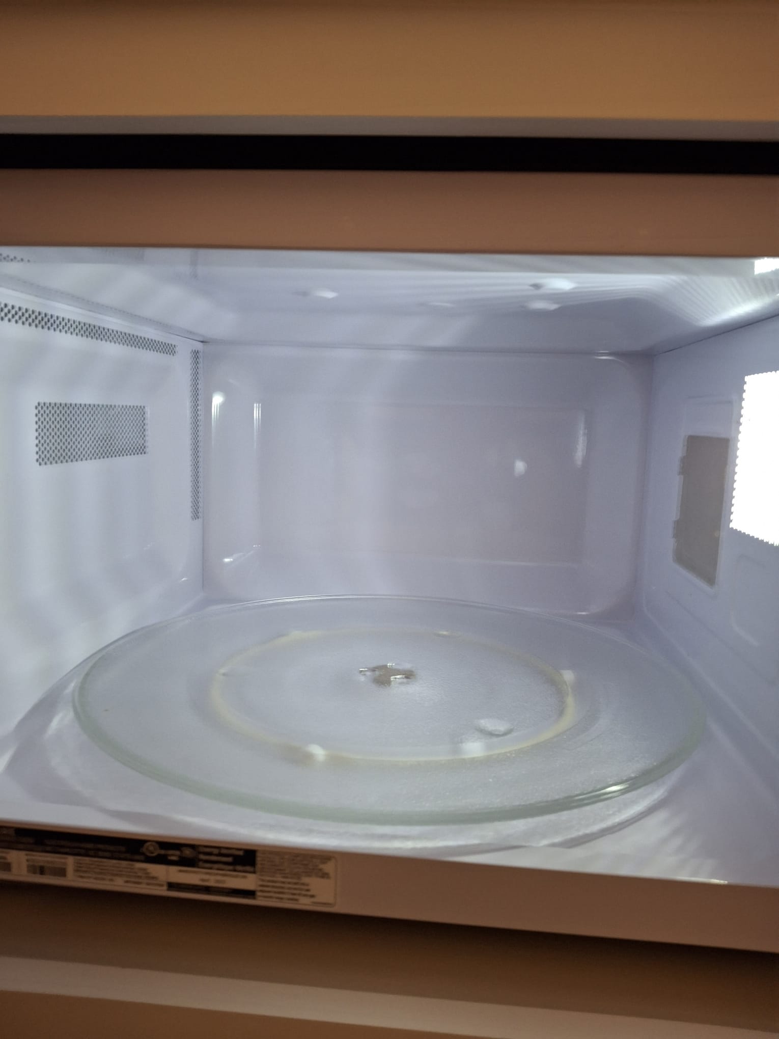 After cleaning kitchen