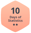 10 days of statistics badge