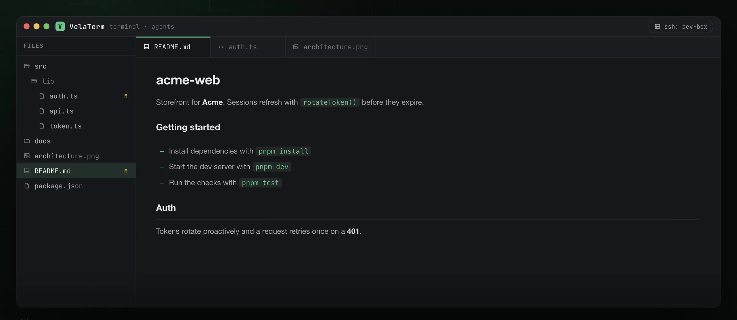 The WYSIWYG Markdown editor with a file tree