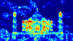 libxfeat: XFeat feature extraction on Taj Mahal