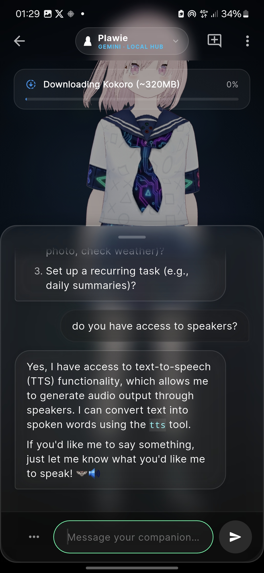 Chat Interface