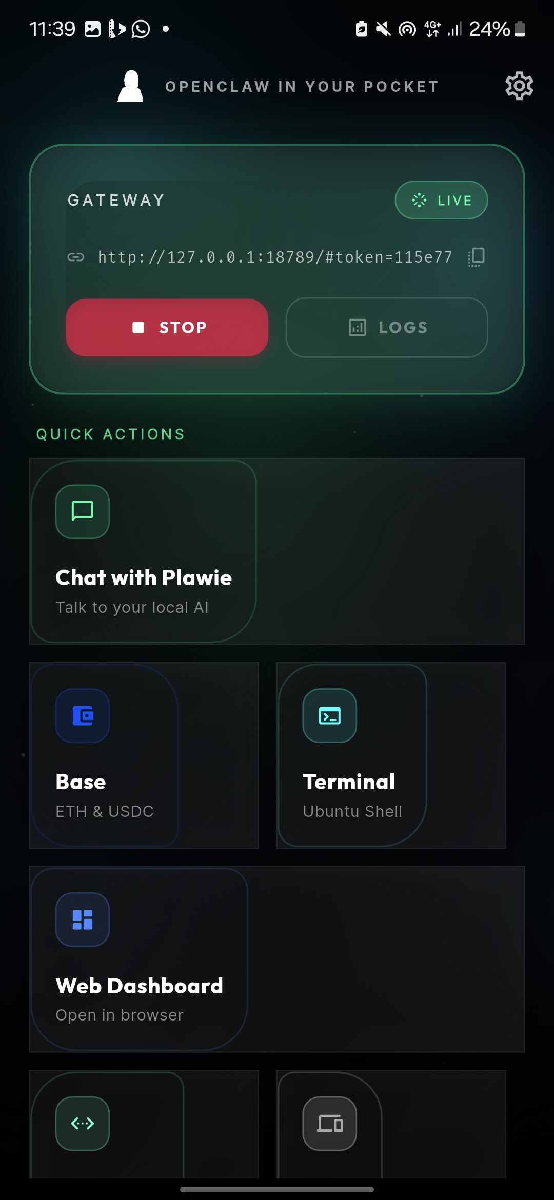 Main Dashboard