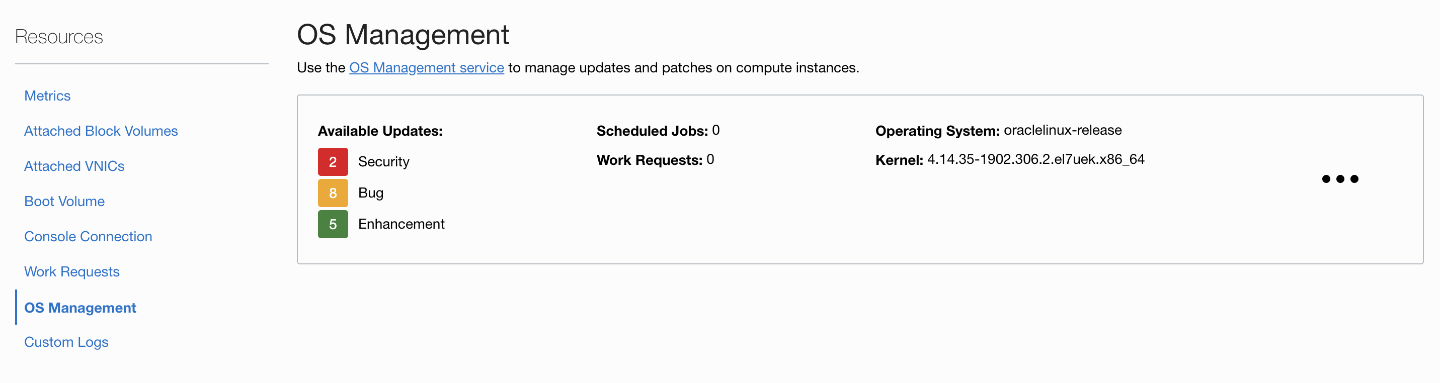 OSMS example