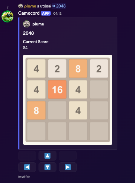 2048 game