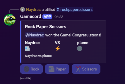 rockpaperscissors game