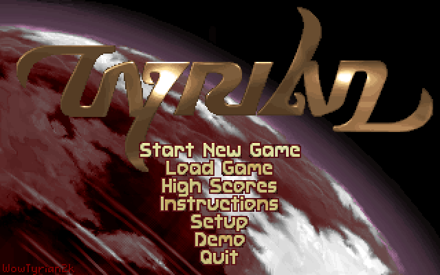 Title screen