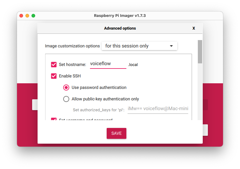 Raspberry Pi Hostname