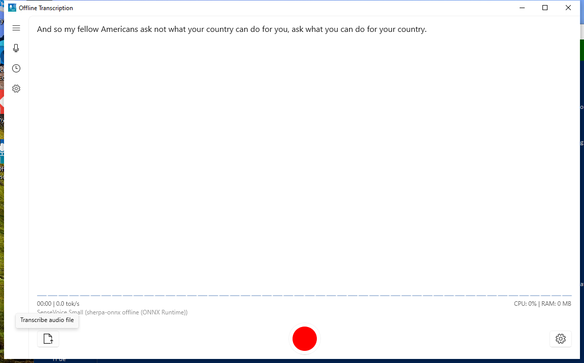 File Transcription