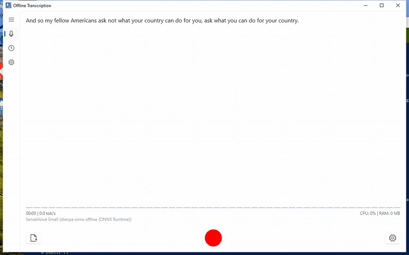 File Transcription Demo