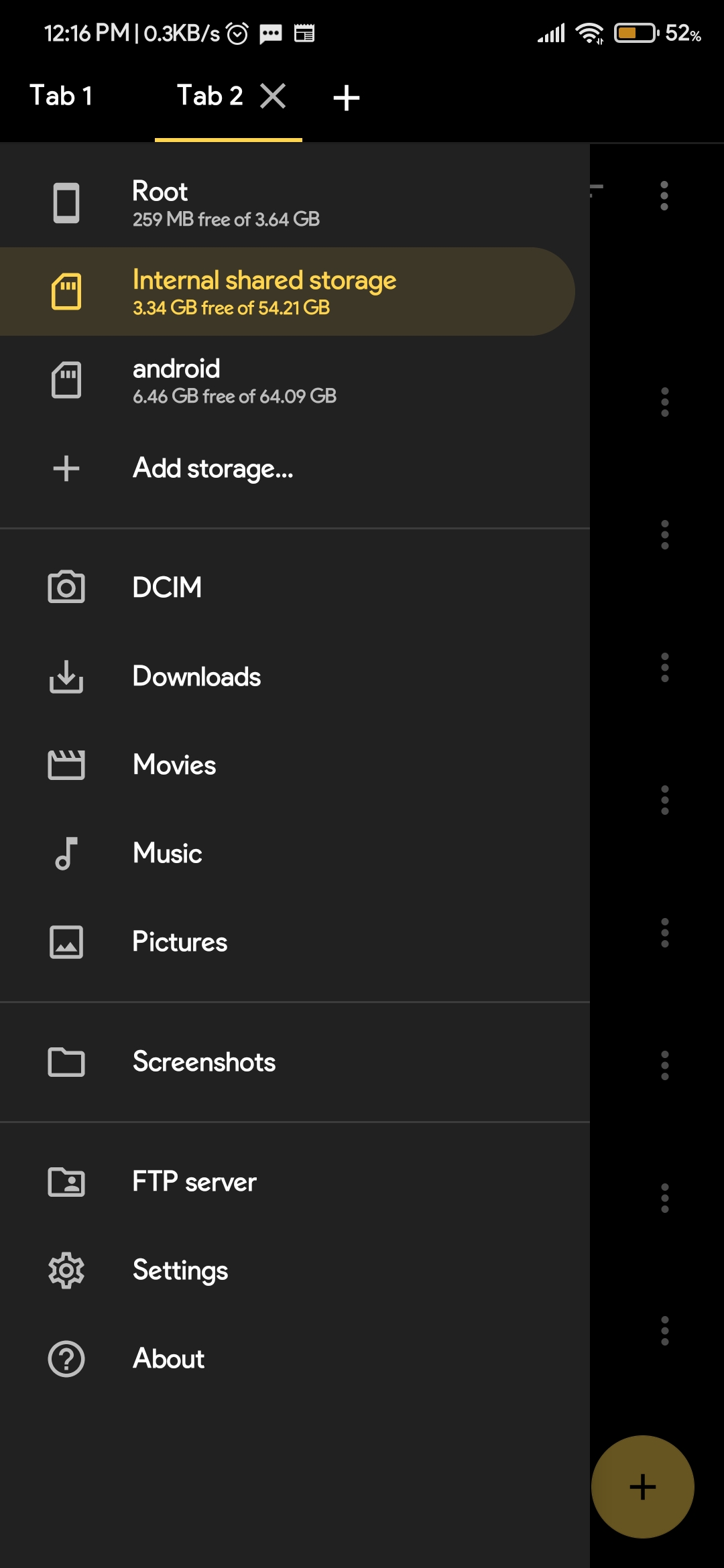 Navigation Drawer