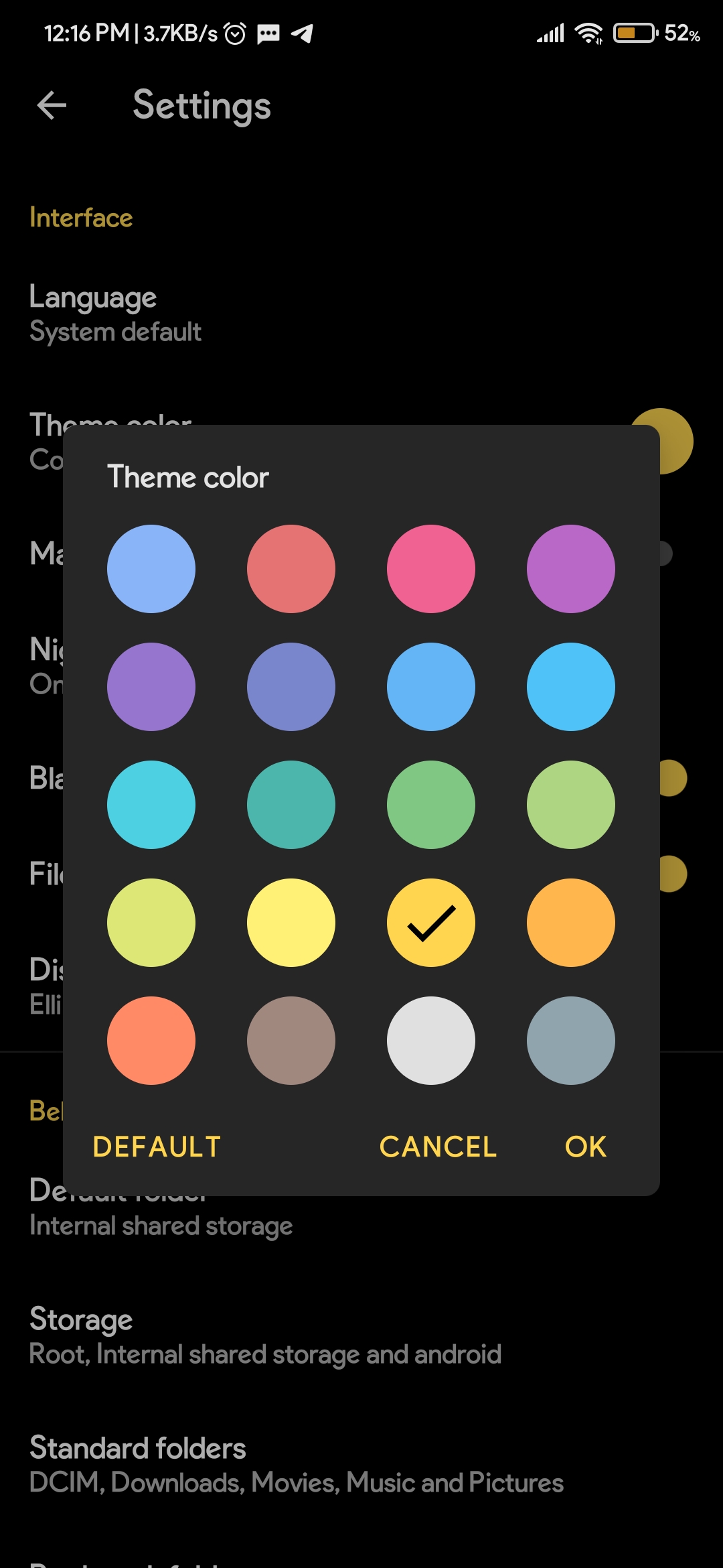Theme Colors