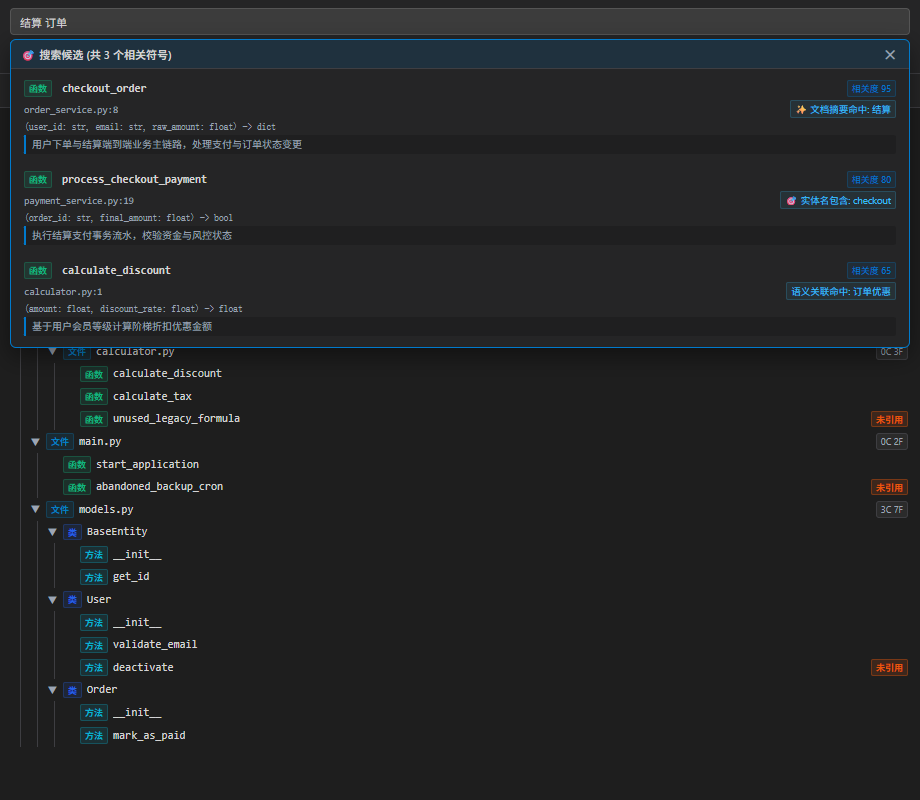 Natural Language & Semantic Search Candidates