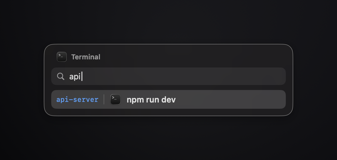 Riffle search mode filtering by api