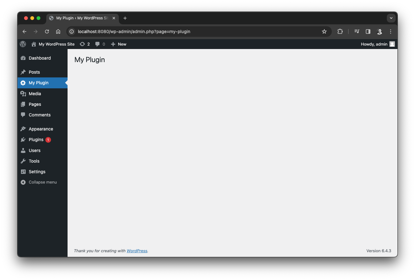 Plugin example