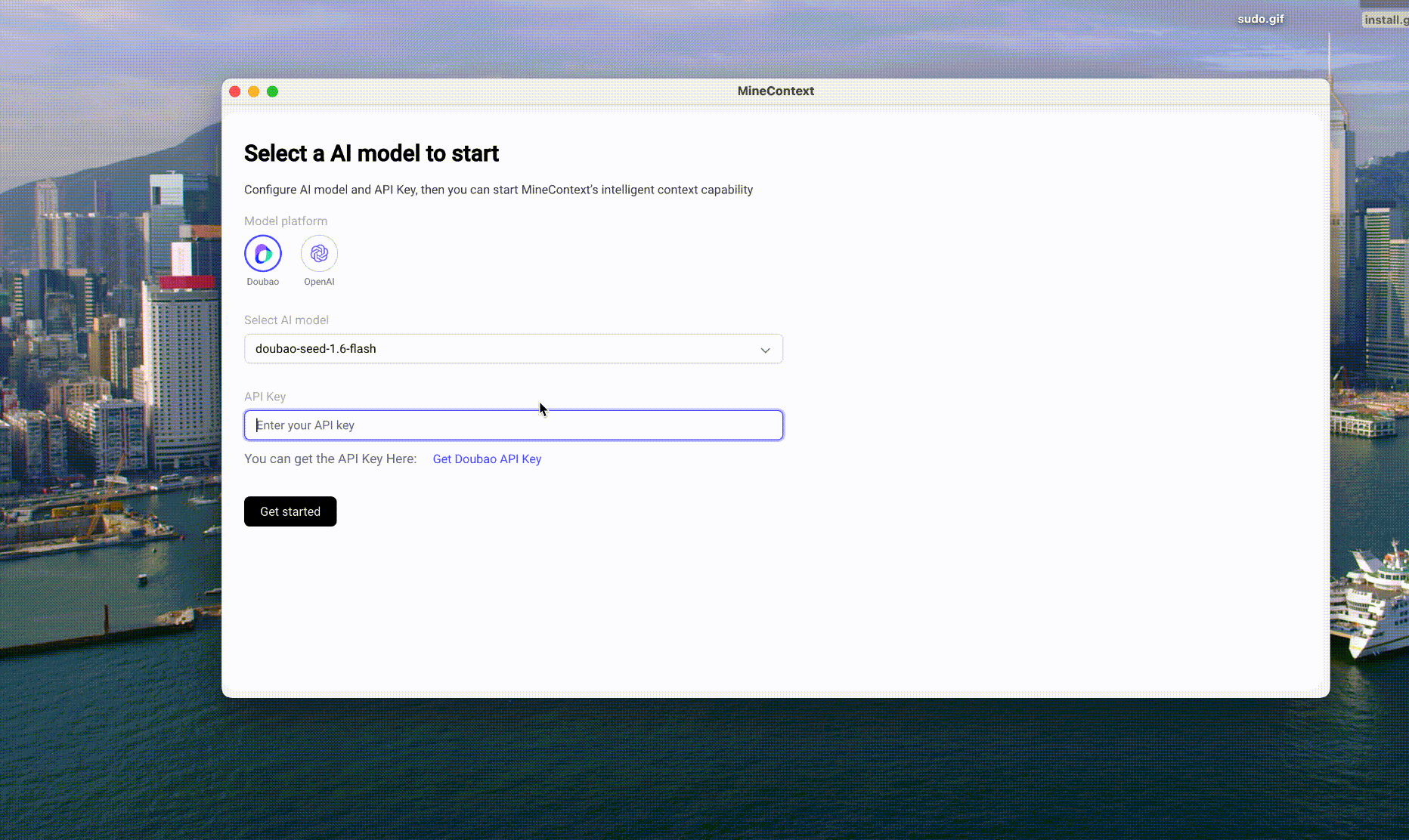 Enter API Key