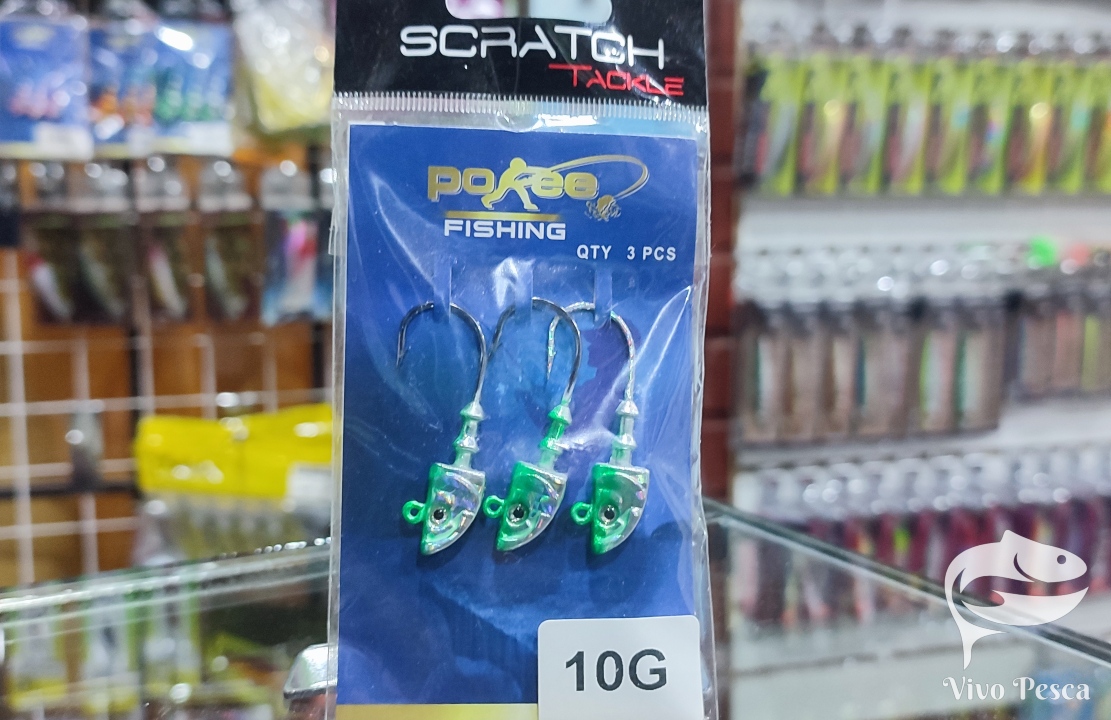 Cabeza plomada Pokee 10g