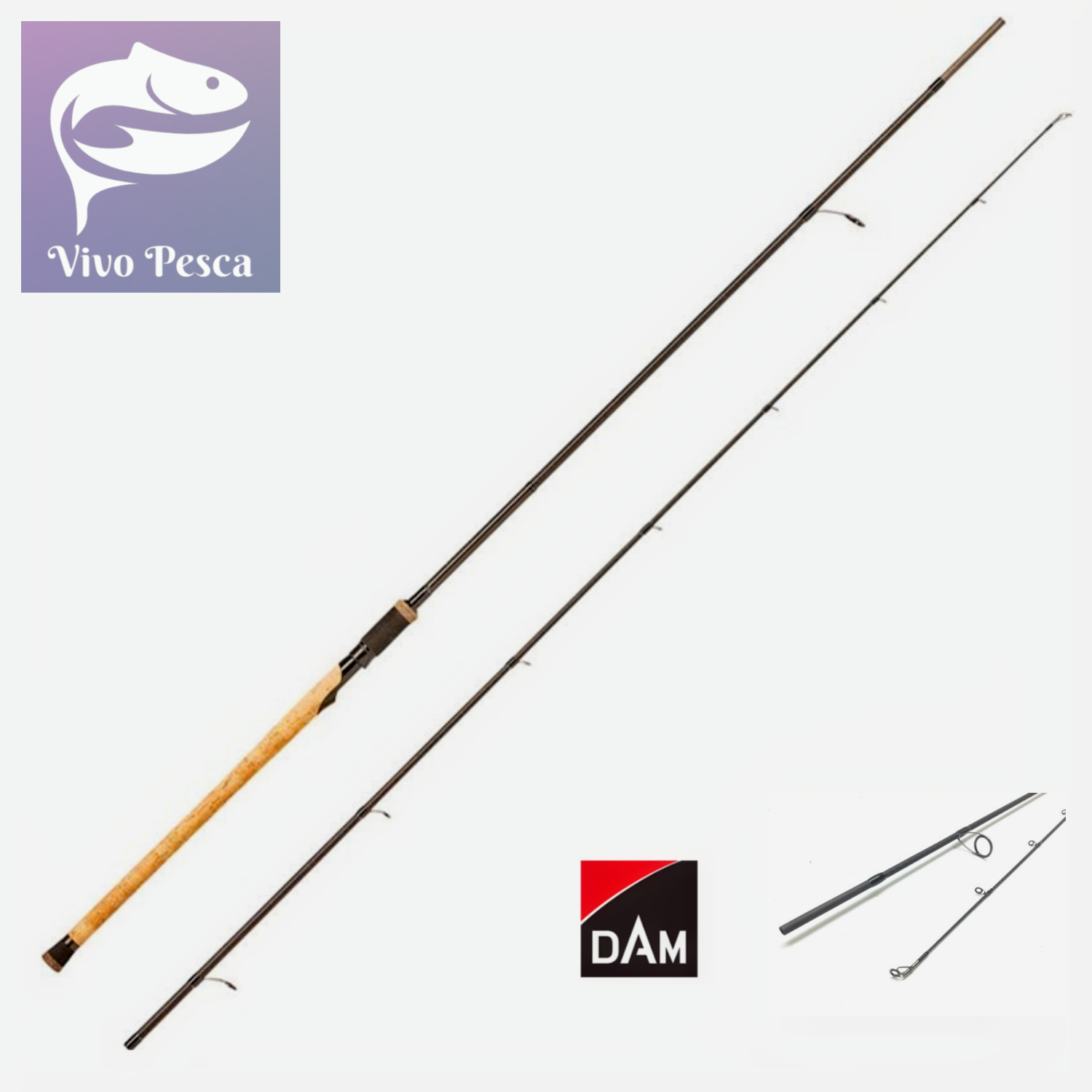 Caña Dam Nano Flex 3.00mts.