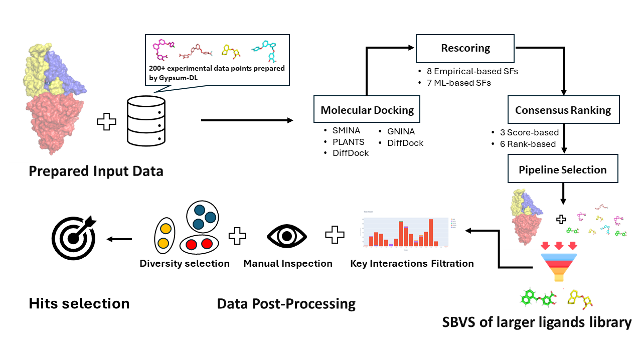 MolDockLab Workflow Diagram