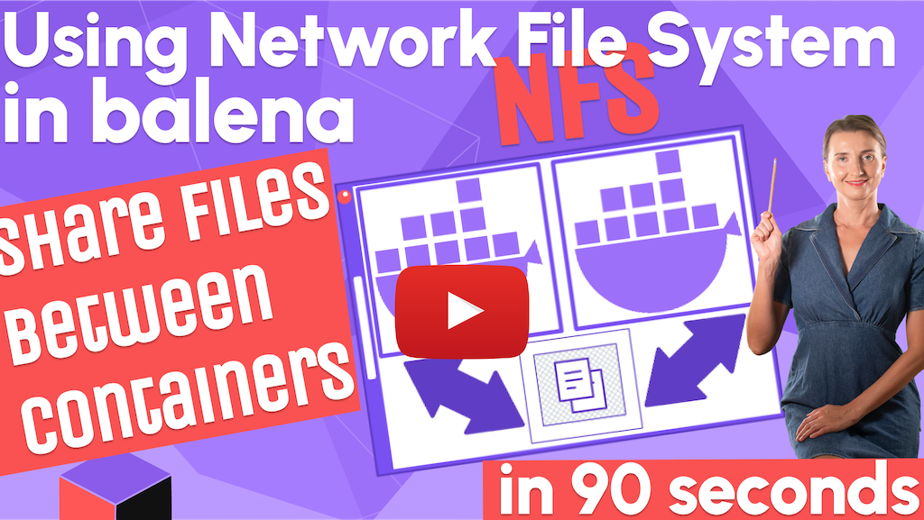 Using Network File System (NFS) in Balena | Share external storage between containers